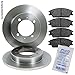 Produktbild BREMSSCHEIBEN + BREMSBELÄGE HINTEN KOMPLETTSET BREMSENKIT BREMSE HINTERACHSE