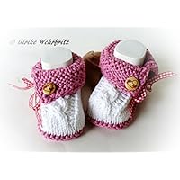Babyschuhe Tracht gestrickt
