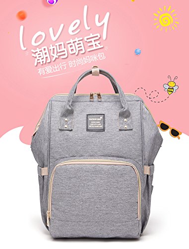 Preisvergleich Produktbild Land Windeltasche Wasserdicht Reiserucksack mit Multifunktionalität für Babypflege