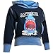 Younger Boys Jawsome! Shark Print Hoody - Navy - 6/12 Months