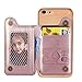 Produktbild Artfeel Brieftasche Hülle für iPhone 7 Plus,iPhone 8 Plus Hülle,Slim Retro Leder Handyhülle mit Kartenhalter Tasche,Flip Magnetverschluss Stand Stoßfest Zurück Schutzhülle-Rose Gold