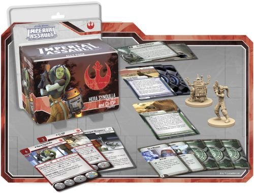 Star Wars: Imperial Assault – Hera Syndulla und C1-10P Verbündeten-Pack DEUTSCH - 2