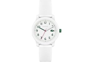 Lacoste Reloj con Movimiento de Cuarzo de Tres Manecillas para Niños Colección LACOSTE.12.12 Kids con Correa de Silicona