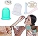 CuOmix 2PCS Silicone Cupping Cups Beauty Care Relieve Pain Therapy Massage Anti-cellulite Cupping