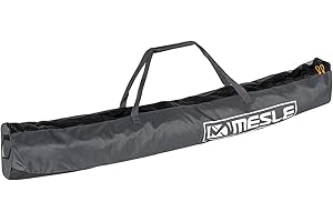 Mesle Sac De Ski Nautique Motion, Skis Combo, Slalom Jusqu'à 175 cm, Noir-Gris