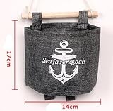 CIDBEST® Wand hängenden/Navy Wind Hanging Storage Bag/Hängende Kombination/Wand Hängen Hängeorganizer/Hängende Tasche/Debris Beutel/ Wand Utensilo,Multifunktionale Wohnzimmer Schlafzimmer Hängenden Tasche - 3