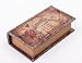 Produktbild Kunstversteck Buchbox Love im antik Buchlook aus weichem Lederimitat, Schatzkiste Geschenkschatulle 20x13cm