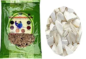 Nitishree ? Premium Birds Food for All Budgies and Parakeet | Daily Birds Food Seed Mix-1000 gm with Free 100 gm Cuttle Fish Bone