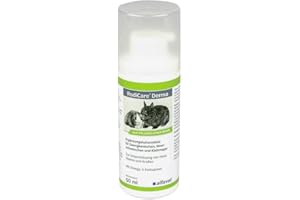 Alfavet RodiCare Derma - Suplemento nutricional para el apoyo de la piel, cabello y garras, para conejos enanos, cobayas, roedores pequeños, dispensador de 50 ml