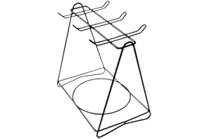 UPKOCH Albero Porta Tazze Porta tazzine da caffè e piattini per 6 tazzine scolapiatti da Cucina in Acciaio Inox