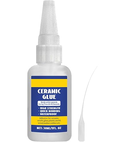 Colla Surcotto Extra Forte Per Riparare Ceramica E Porcellana - Istantanea E Resistente - Foto 3