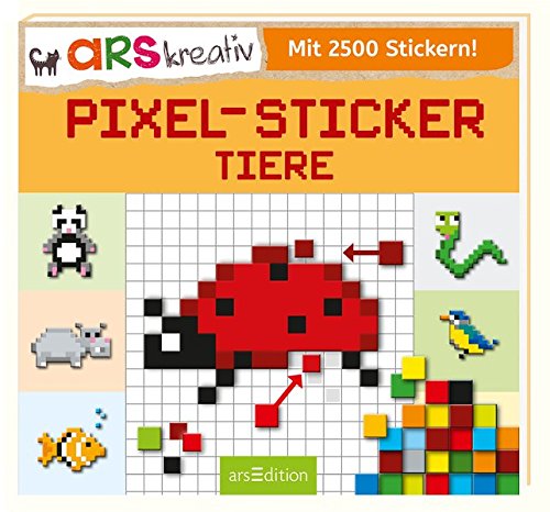 Preisvergleich Produktbild Pixel-Sticker Tiere