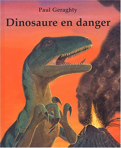 couverture de : Dinosaure en danger