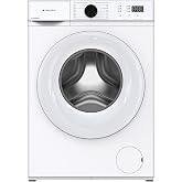 Aspes Washing Machine 6 kg Front Load, White, AL6204AIDV. 1200 rpm, Inverter Motor, 15 Programs, Eco-logic System, Stainless