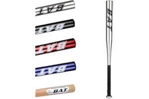 YIJIA | Bate de béisbol de Aluminio | 71,12cm(28 Pulgadas) - Bate de béisbol, Entrenamiento con Peso y Juegos de Pelota - Diseño Ergonómico para Adultos y Jóvenes