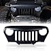 Produktbild Front Matte Black Angry Bird Grille Grid Grill Overlay Cover for 1997-2006 J-e-e-p W-rangler TJ Rubicon Sahara