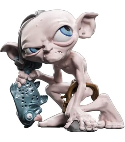NECA Lord Of The Rings Smeagol Gollum 1/4 Scale Action Figure New In
