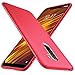 Price comparison product image iBetter Xiaomi Pocophone F1 Case, Premium Soft TPU Gel Xiaomi Pocophone F1 Cover with [Anti-Slip] [Ultra-Thin] for Xiaomi Pocophone F1 Smartphone, Red