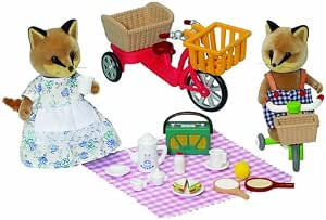 Sylvanian Families The Pink MPV And Picnic Set - Mini Van & Picnic Accessories Toy