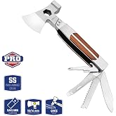 Workpro WP383001 12'si 1 Arada &Ccedil;ok Fonksiyonlu Mini Balta &Ccedil;eki&ccedil; Alet Seti, Paslanmaz &Ccedil;elik, Taşıma Kılıfı Dahil