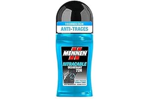 MENNEN - INTRACABLE - Déodorant Bille Homme 72 h - Anti-Traces Blanches et Jaunes - Anti-Transpirant Dermo Testé - 50 ml