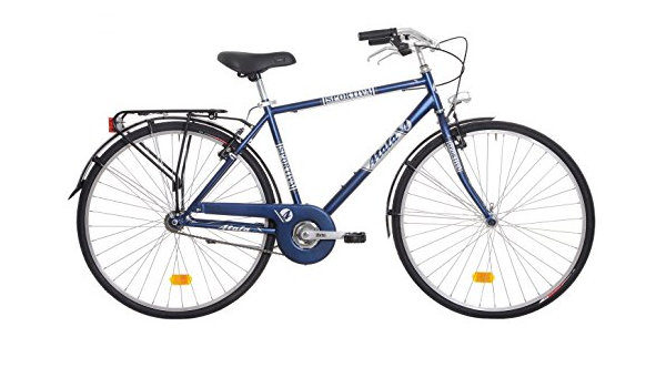 Bicicletta da città da uomo Atala Sportiva blu 28\
