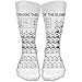 Produktbild Unisex Athletic Socks Ankle Socks Casual Sport Socks Chemistry Periodic Table Of The Elements Breathable Crew Socks