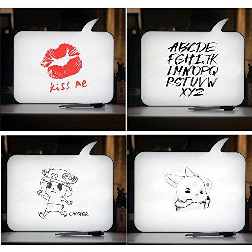 ᐅ Light Box Sprüche DIY Cinematic LED Handschrift - mit Stift | | Die