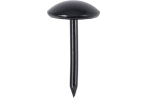 DUO ER 10-100pcs Tapicería Negra Nails Cabezal Redondo Pushpins Metal Tachuelas Vintage Tachuelas Estudas Caja de joyería Caja de Vino Sofá Decoración 5/7 / 9/11 / 19x17mm (Color : 9x17mm 20pcs)