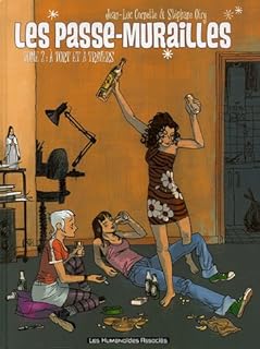 jaquette livre Les passe-murailles, Tome 2 : A tort et à travers
