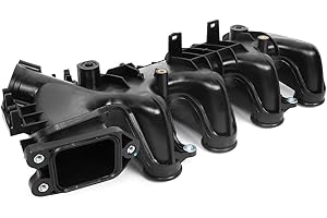 Collettore di Aspirazione，ANGGREK 9684941780 Collettore di Aspirazione con Guarnizioni Sostituzione del Collettore di Aspirazione per 206 207 307 1.6 Hdi Tdci