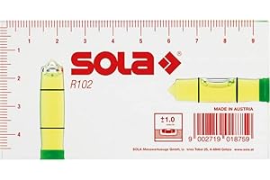 SOLA r102 Petit Bloc à Bulle en Transparent 9,5 cm