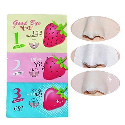 Jspoir Melodiz 3 Mask Remove Blackhead Acne Remover Clear Black Head Nose Step Kit Beauty Clean Cosmetic Accessory women gift cosmetic tools