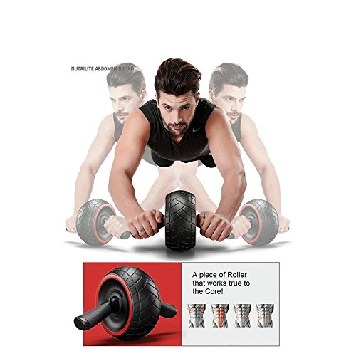 Selbst-einziehbare Bauch-Übungen Workout Roller Wheel mit Kniekissen - 5