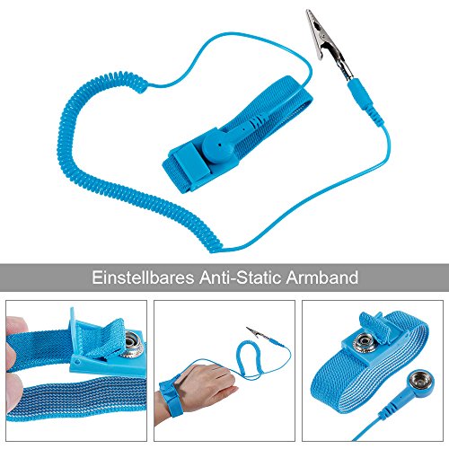 Zacro 21 in 1 Ã–ffnungs Werkzeug Opening Pry Tool Kit mit Draht Antistatik Armband