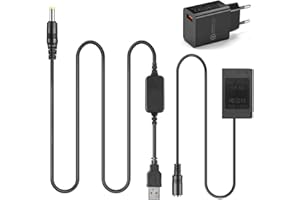 RAEISUSP Mobilny zasilacz kabel USB EH-5 + EP-5C EP5C DC łącznik EN-EL20 Bateria do Nikon 1J1 1J2 1J3 1S1 1AW1 V3 Coolpix A Coolpix P1000