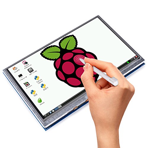 Kuman 5″ inch Resistive 800×480 HDMI TFT LCD Display Module with Touch panel SD card and Touch pen for Raspberry Pi 3 2 Model B RPi 1 B B+ A A+ SC5A - 3