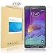 Produktbild Galaxy Note 4 Schutzfolie, Pulesen® [2 Stück] Samsung Galaxy Note 4 Folie Panzerglas [9H Härtegrad, 99% Transparenz] Schutzfolie für Note 4 displayschutzfolie, Hartglas Screen Protector Schutzglas