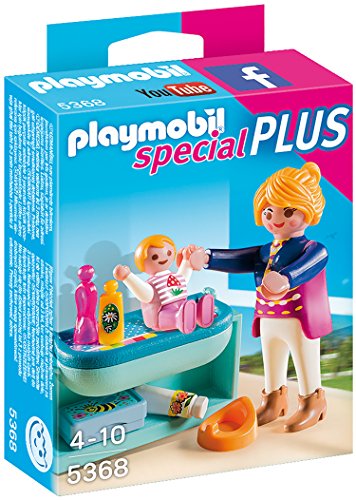 Playmobil - Mamá y niño con cambiador (53680)