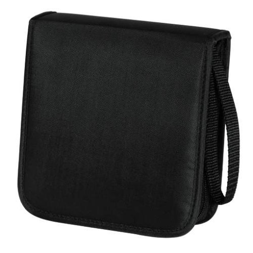 Preisvergleich Produktbild Hama Easy Line CD- / DVD-Wallet 20, Nylon, Schwarz