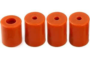 LIYING Toaiot 3D Printer Heatbed Colonna di livellamento in silicone strumento per letto riscaldabile, stabile, cuscinetto in silicone resistente al calore per CR10 Max/V2/V3/S4/S5/SV01/SV02-4 pezzi