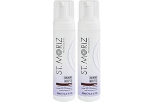 St. Moriz Mousse autoabbronzante scuro, confezione da 2 (2 x 200 ml)