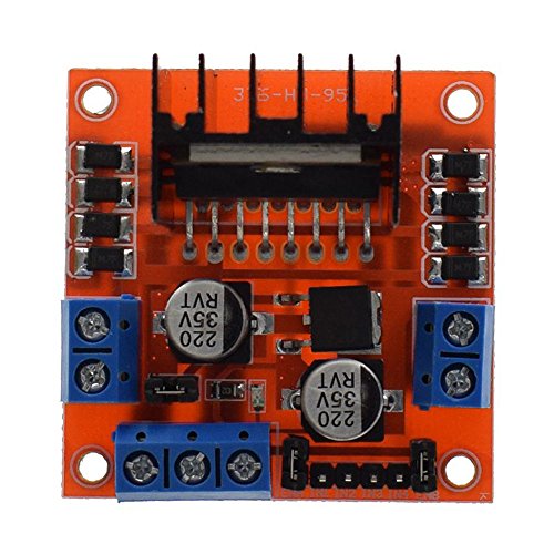 2  PCS L298  N Dual H Bridge DC motor Driver Stepper Motor Driver Controller Module For Arduino Motor Drive Controller Board Module