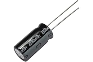 AERZETIX - 3x - Condensadores Electrolíticos - Radiales - 2200uF ± 20% - 10V - THT 85°C - 2000h - Ø10x20mm - C12696