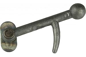 VIGLIETTA CHIUSURA A PALLA PER SPONDE CASSONI IN FERRO A SALDARE MISURA MEDIA DESTRA DX