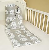 Amilian® Bettumrandung Nest Kopfschutz Nestchen 420x30cm,...