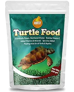 Boltz Turtle Food for Growth and Health,Nutritionist Choice (250 gm)