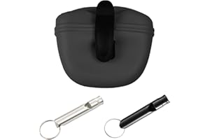 AeroGlo Silicone Dog Treat Pouch With Clip,Dog Training Bag Portable Dog Treat Bag,Small Dog Treat Bag Training Bag Portable Dog Treat Bag With 2pcs Clip Belt For Dog Walks