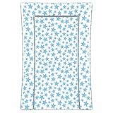 Linens Limited Stars Changing Mat, Blue/White