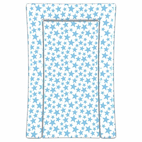 Linens Limited Stars Changing Mat, Blue/White